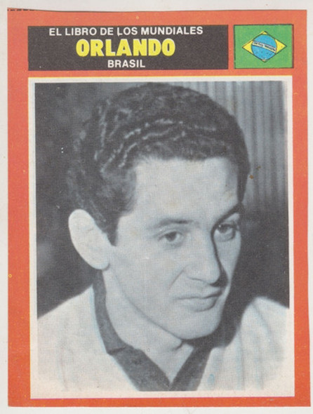 Futbol Brasil Orlando Pecanha Mundial 1958 Tarjeta De 1974 0 Futbol Brasil Orlando Pecanha Mundial 1958 Tarjeta De 1974 0