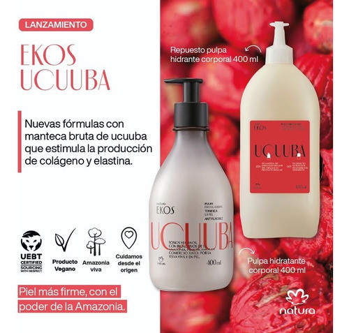 Kit Regalo Ekos Ucuuba Anti Flacidez 4 Productos ! 1