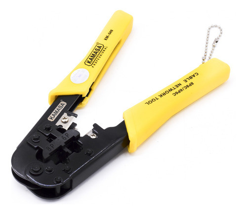 Pinza P/ Telefono 7.3 Rj45 Rj12 Rj11 Kamasa Km-049 0