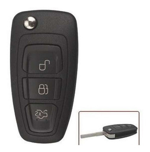Carcasa Llave Navaja Ford Fiesta Focus Ranger Mondeo Mapa 0