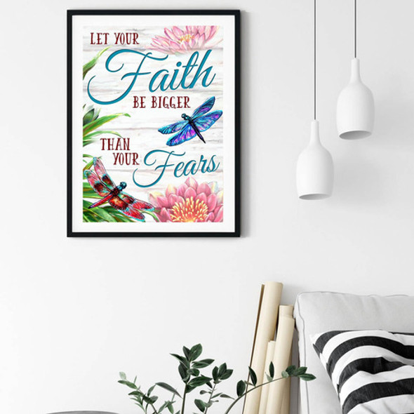 Kits De Pintura Por Diamantes 5d 30x40cm, Libelulas 1