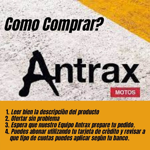 Defensa Delantera Avenger 220 Bajaj Original Antrax Motos 1