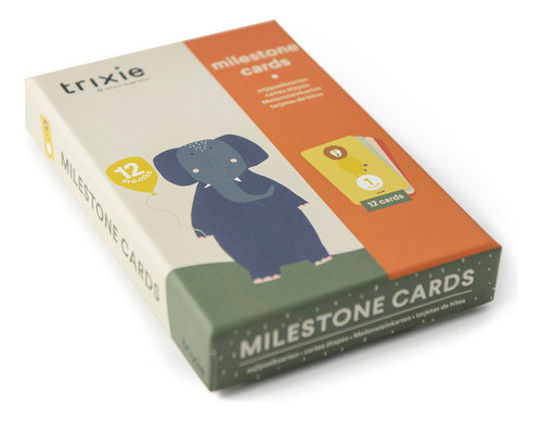 Tarjetas Infantiles Colores Hitos Recuerdos Animales Trixie 1