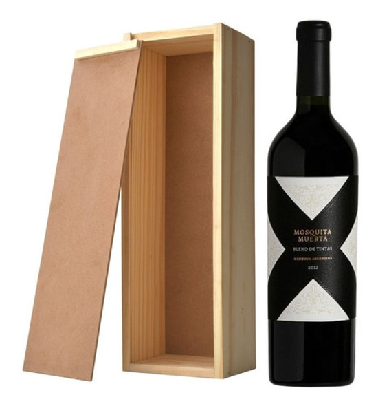 Vino Mosquita Muerta En Caja De Madera 0