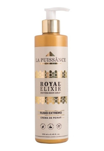 La Puissance Crema De Peinar Royal Elixir Gold De 250ml X3 1