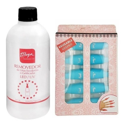 Removedor De Esmalte Semi Permanente Thuya + Broches 0