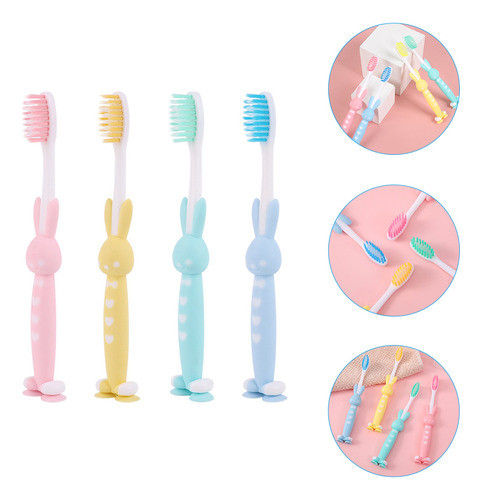 Escova De Dentes Infantil Soft Fur, 4 Unidades 1