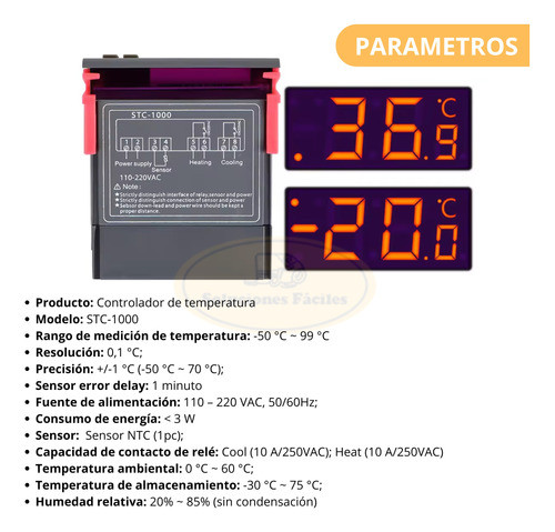 Combistato Digital Para Peceras / Incubadoras / Huertos 1