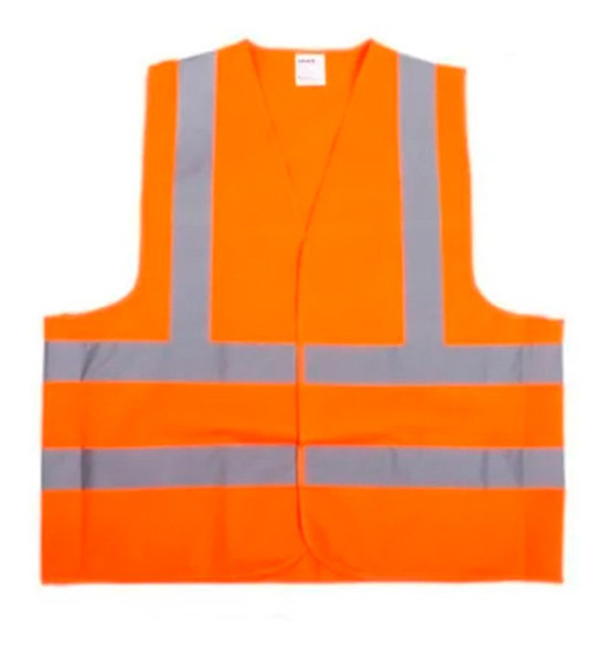 Colete De Segurança Refletivo Laranja Cg 06 - Carbografite 0