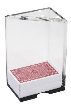 Soporte Acrílico Descarta Poker Naipes Cartas Alberico Magic 1