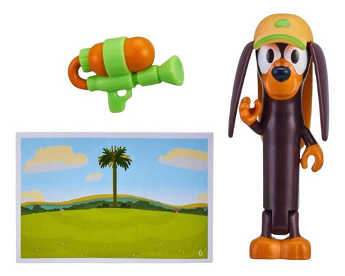Bluey Muñeco Snickers Y Water Blaster Moose - P3 1