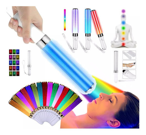 Lanterna Cromoterapia Bastão Com 15 Cores 0