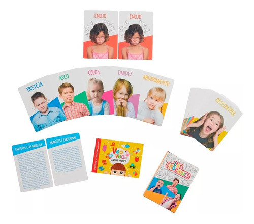 Las Emociones - Cartas Didacticas + Libro De Actividades 1