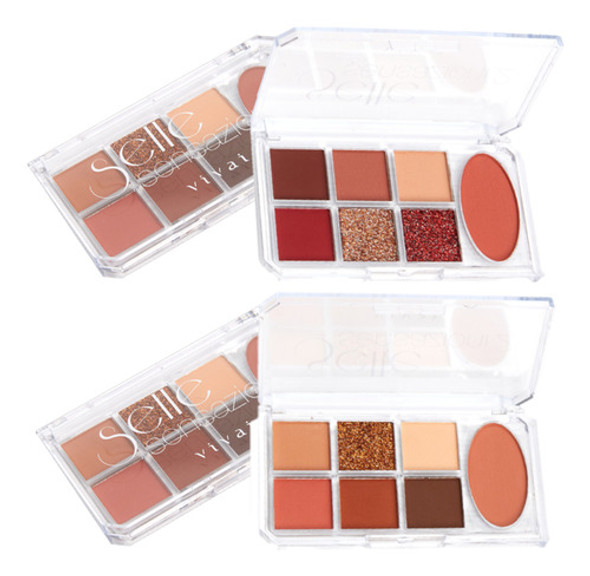 6 Paleta De Sombra Sensazioni Ll  4058 -kit Vivai Atacado Sj 0