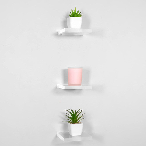 Stauber Mejor Estante Flotante (4  X 4 , Acrílico Transparen 0