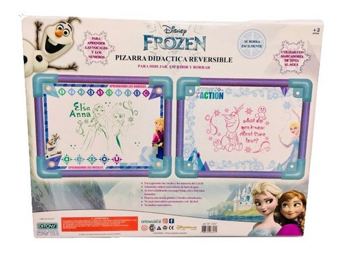 Pizarra Didactica Reversible Disney Frozen Lny 2357 1
