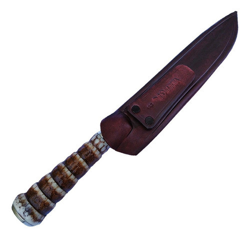 Faca Gaucha 1009 Rt Aço Inox Cabo Em Fibra Tatu 1