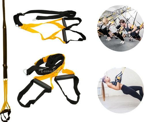Trx Bandas Suspension Correas Ajustables Rutina Full Body 0