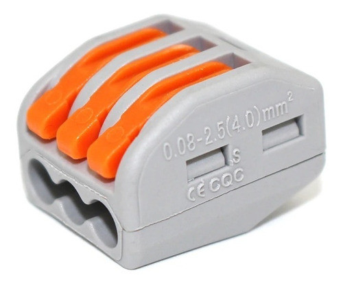 Conector Rápido X4 De 3 Cables - Ver Video - Precio Por 4 0