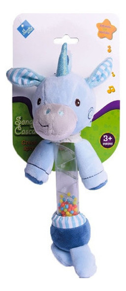 Sonajero Cascabel Colorido Unicornio Azul El Duende Azul 0