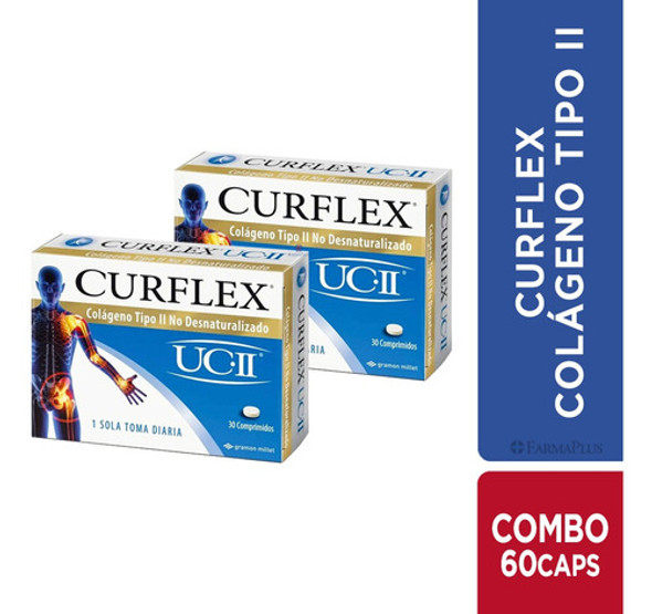 Curflex Colageno Tipo Ii No Desnaturalizado Artrosis X60 0 Curflex Colageno Tipo Ii No Desnaturalizado Artrosis X60 0