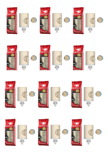 12 Velas Tradicional Para Filtro De Barro Stéfani São João 0