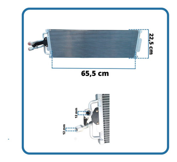 Condensador Aire Acondicionado Para Chevrolet S10 Blazer 1