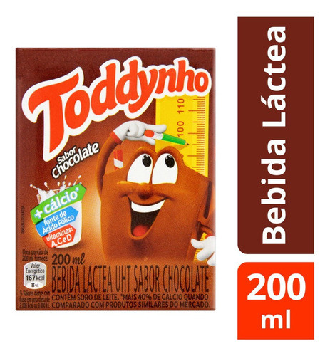 Kit C/18 Toddynho Achocolatado Bebida Láctea Uht 200ml 0