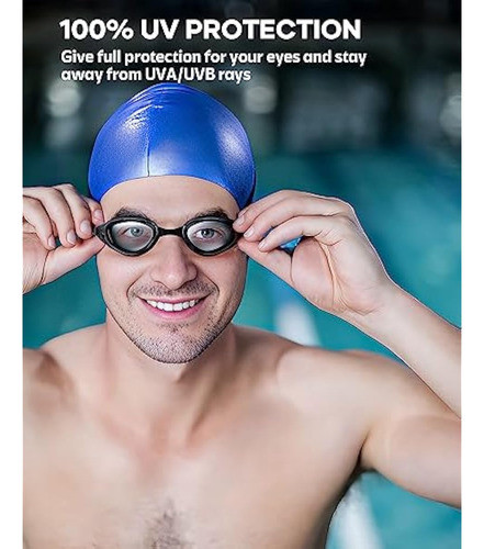 Aegend Paquete De 2 Gafas De Natación Para 1
