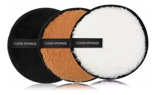 Esponja Desmaquillante Para Limpieza Facial Exfoliante X1un 1