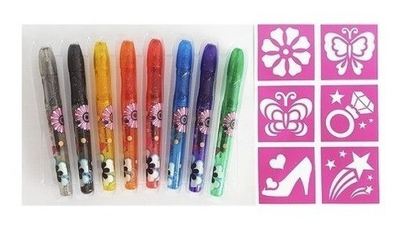 Set De Lapiceras Para Tatuajes Fashion Poppi - Myr Lanus 1