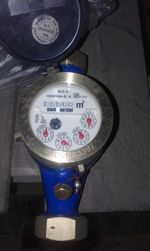 Caudalimetro Domiciliario Rosca 1    Caudal 3.5 M3 1