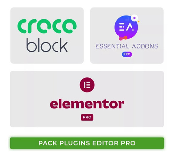 Kit 19 Plugins Crocoblock + Elementor Pro + Essential Addons 0