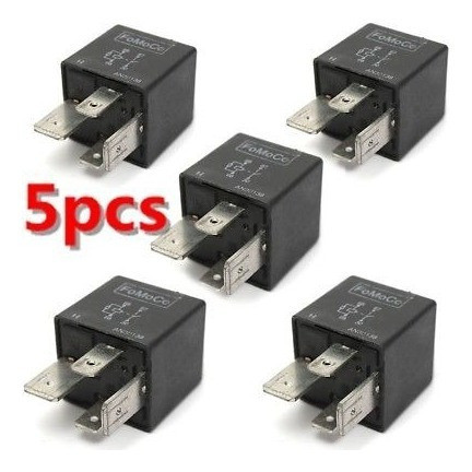 5 X 12v 4 Pin 70a 70 Amp Heavy Duty Split Carga Relé De Ence 0