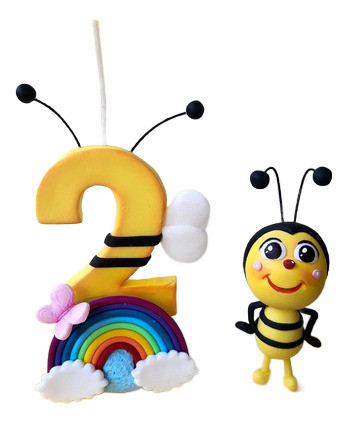Vela Numerica Bichikids + 1 Personaje 1