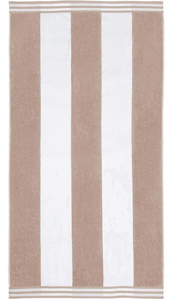 ~? Superior 100% Juego De Toallas De Playa De Algodón A Raya 0