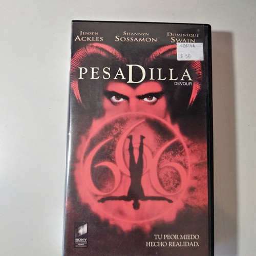 Pesadilla (devour) Tu Peor Miedo Pelicula Video Vhs Cassette 0