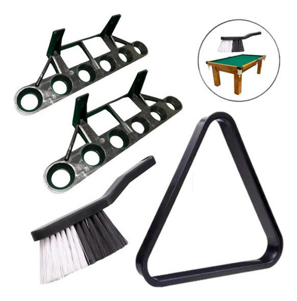 Triangulo Bilhar Escova Limpa Mesa Sinuca Taqueira Porta Tac 0 Triangulo Bilhar Escova Limpa Mesa Sinuca Taqueira Porta Tac 0