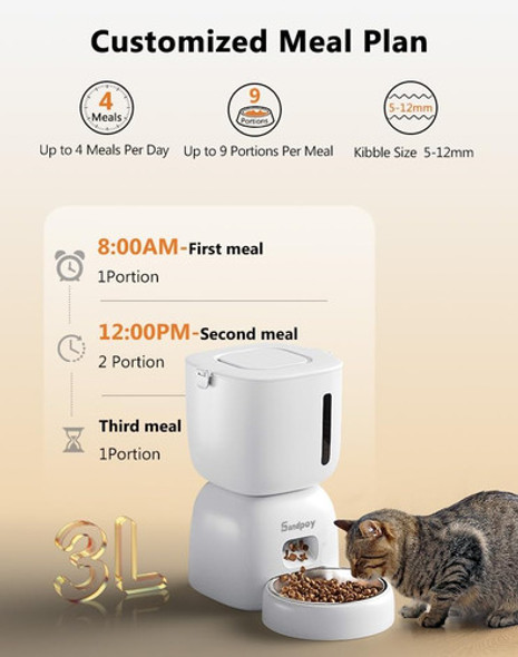 Alimentador Automático Para Gatos Y Perros 4 Comidas Diarias 1