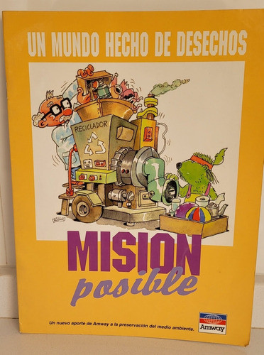 Libro  Un Mundo Hecho De Desechos Misión Posible 0
