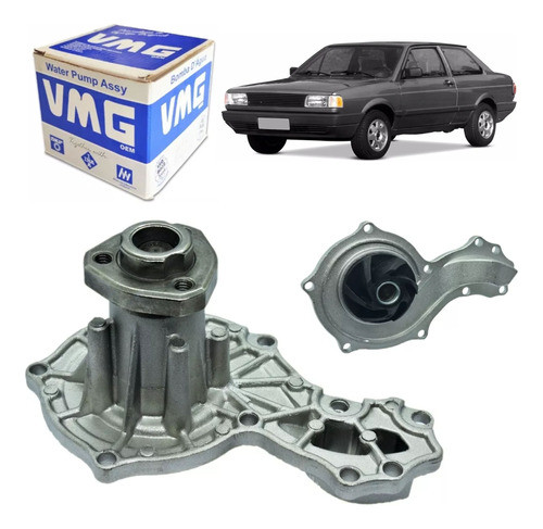 Bomba De Agua Volkswagen Gacel 1989 1990 1991 1992 1993 1994 0