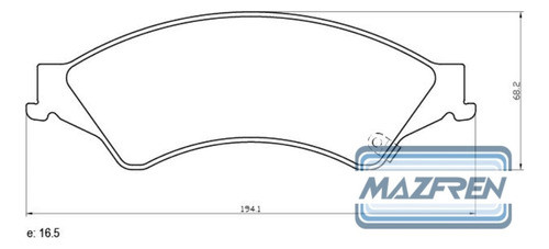 Pastillas De Freno P/ Ford Ranger Desde 2012 1
