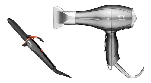 Secador Taiff Unique Vis 2600w 220v + Modelador Curves 1 Pol 0