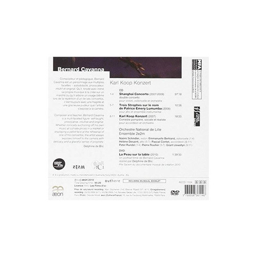 Cavanna/lille National Orch/roullier Concertante Works Digip 1