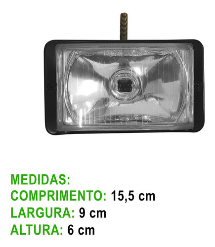 2 Farol Milha Auxiliar Parachoque Mb 1935 1941 Volvo Nl Edc 1