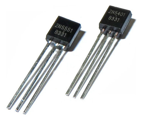 Kit Transistor 2n5551 + 2n5401 - 10 Peças De Cada 5551 5401 0