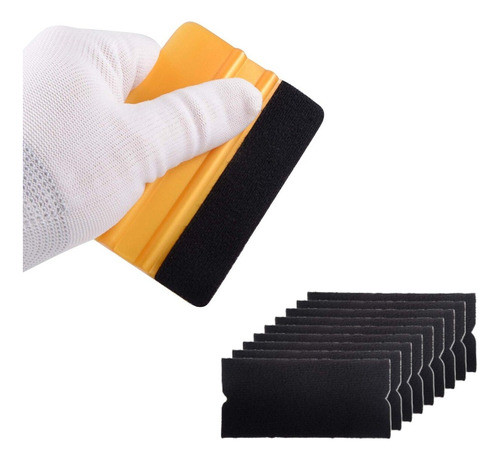 Espatula Gold Con Felpa + 10 Repuestos 0