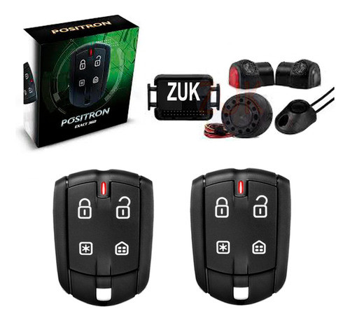 Alarma Auto Positron Ex360 Compatible 406 407 408 505 Zuk 0