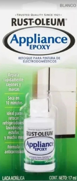 Retoque Pintura Electrodoméstico Blanco Esmalte Rust Oleum 0