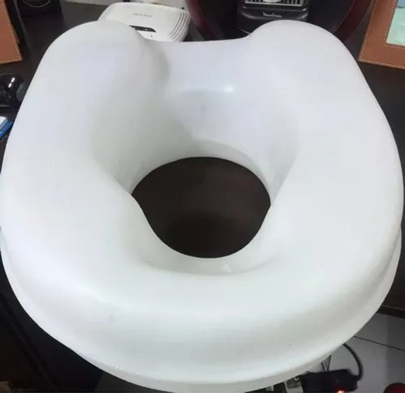 Asiento Eleva Altura Inodoro Universal Antideslizante 6c 1